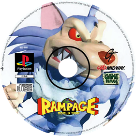 Rampage World Tour - Disc Image