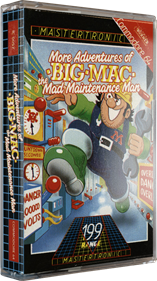 More Adventures of Big Mac: The Mad Maintenance Man - Box - 3D Image