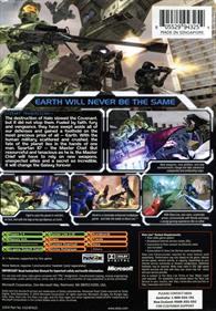 Halo 2 - Box - Back Image