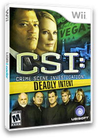 CSI: Deadly Intent - Box - 3D Image