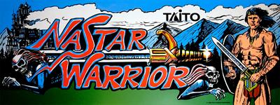 Nastar Warrior - Arcade - Marquee Image