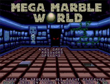 Mega Marble World - Screenshot - Game Title Image