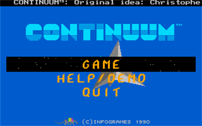 Continuum - Screenshot - Game Title Image