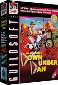 The Adventures of Down Under Dan - Box - 3D Image