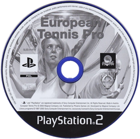 European Tennis Pro - Disc Image