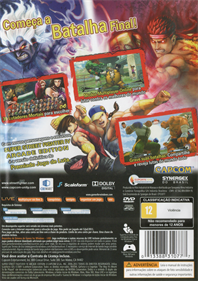 Super Street Fighter IV: Arcade Edition - Box - Back Image