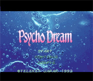 Psycho Dream - Screenshot - Game Title Image