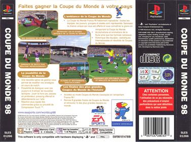 World Cup 98 - Box - Back Image