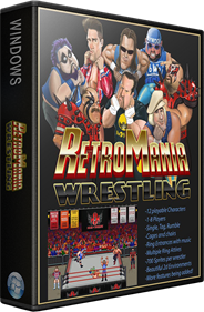 RetroMania Wrestling - Box - 3D