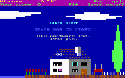 Duck Hunt - Screenshot - Game Title Image