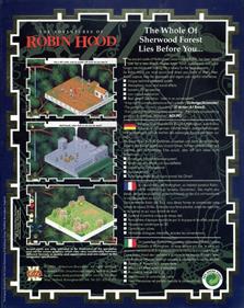 The Adventures of Robin Hood - Box - Back Image