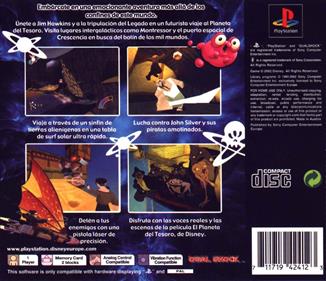 Disney's Treasure Planet - Box - Back Image