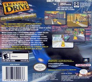 Smashing Drive - Box - Back Image