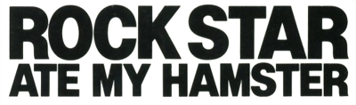 Rock Star Ate My Hamster - Clear Logo Image