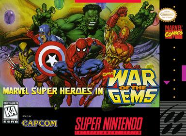 Marvel Super Heroes in War of the Gems - Box - Front - Reconstructed