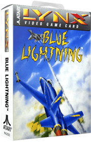 Blue Lightning - Box - 3D Image