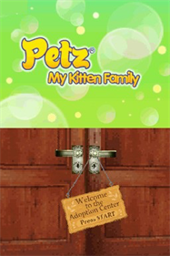 Petz: Catz Clan - Screenshot - Game Title Image