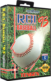 R.B.I. Baseball '93 - Box - 3D Image