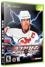 NHL Hitz 2002 - Box - 3D Image