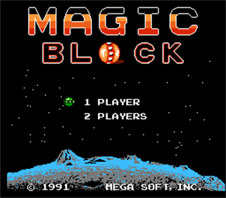 El Bloque Magico - Screenshot - Game Title Image