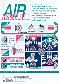 Air Assault - Arcade - Controls Information Image