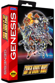 Super Robot Wars - Box - 3D Image