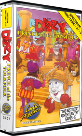 Dizzy: Prince of the Yolkfolk - Box - 3D Image