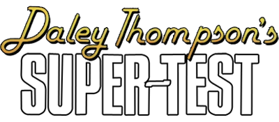 Daley Thompson's Super-Test - Clear Logo Image