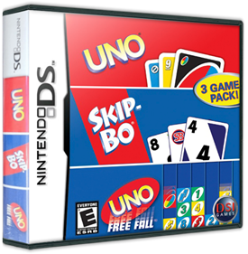 UNO / Skip-Bo / UNO Freefall - Box - 3D Image