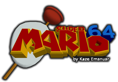 Super Mario 64: Ocarina of Time - Clear Logo Image