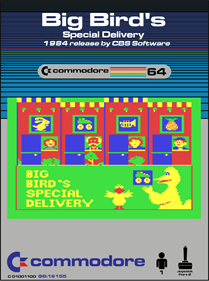 Sesame Street: Big Bird's Special Delivery - Fanart - Box - Front Image