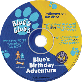 Blue's Birthday Adventure - Disc Image