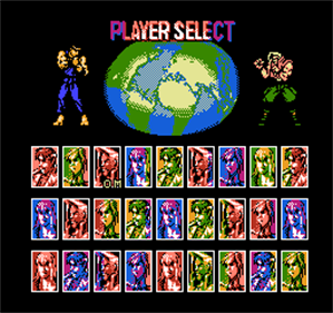 Street Fighter Zero 2 '97 - Screenshot - Game Select Image