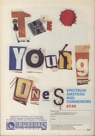 The Young Ones - Advertisement Flyer - Front Image