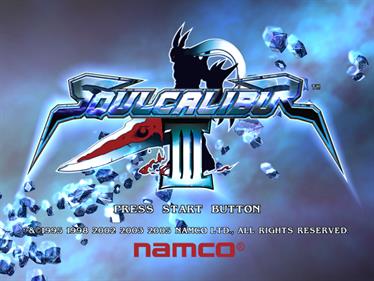 SoulCalibur III - Screenshot - Game Title Image