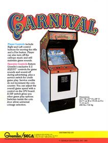Carnival - Advertisement Flyer - Back Image