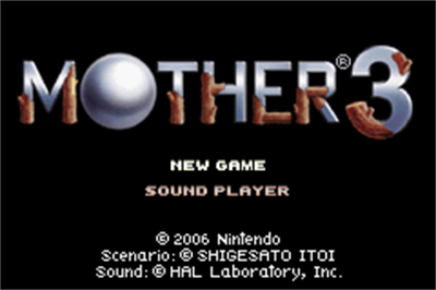 Mother 3 - Screenshot - Game Title Image