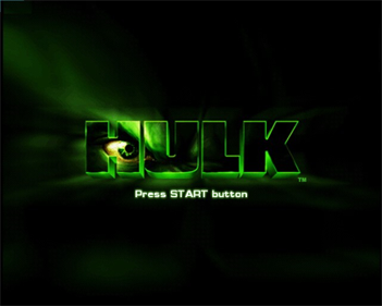 Hulk - Screenshot - Game Title Image