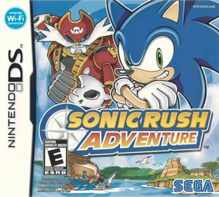 Sonic Rush Adventure - Box - Front Image