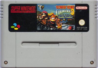 Donkey Kong Country 3: Dixie Kong's Double Trouble! - Cart - Front Image
