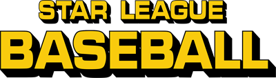 Star League Baseball - Clear Logo Image
