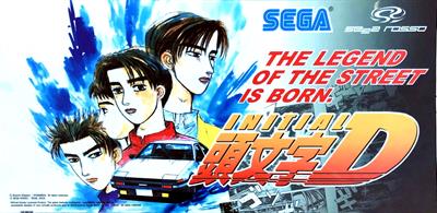 Initial D Arcade Stage - Arcade - Marquee Image