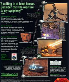 Command & Conquer: Tiberian Sun Firestorm - Box - Back Image