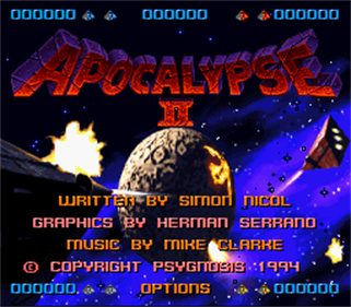 Apocalypse II - Screenshot - Game Title Image