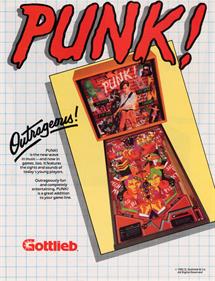 Punk! - Advertisement Flyer - Front Image