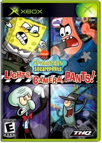 SpongeBob SquarePants: Lights, Camera, Pants! - Box - Front - Reconstructed