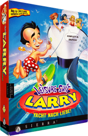 Leisure Suit Larry: Love for Sail! - Box - 3D Image
