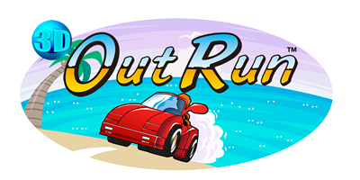3D Out Run - Clear Logo Image