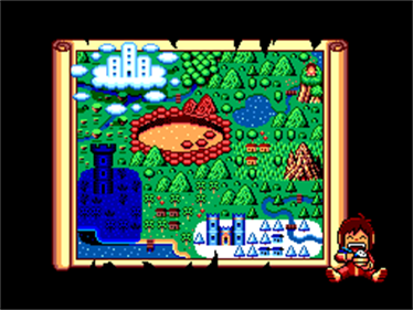 Alex Kidd 3: Curse in Miracle World - Screenshot - Gameplay Image