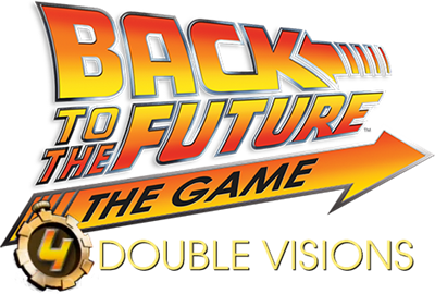 Back to the Future Ep 4: Double Visions - Clear Logo Image